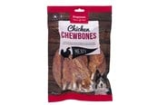Hunde - Dogman Chicken Chewbones 240g/12 stk - 310433