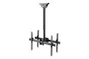 Vægbeslag, AV-Beslag & AV-Møbler - Deltaco Office ARM-0403 mounting kit - back-to-back telescopic - for 2 flat panels - black - Maks 45 kg - Maks størrelse 70" - ARM-0403