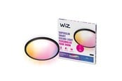 Smart Home - WiZ SuperSlim Smart Loftslampe, 22W, Justerbar hvidt & farvet lys, Ultratyndt moderne design, Sort - 929003301001