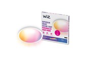 Smart Home - WiZ SuperSlim Smart Loftslampe, 32W, Justerbar hvidt & farvet lys, Ultratyndt moderne design, Hvid - 929003301101