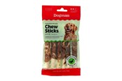 Hunde - Dogman Tyggepinde omviklet med And 12cm (6-Pak) - 310235