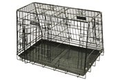 Hunde - Dogman Stålbur Standard Dobbel hældXL - 376465