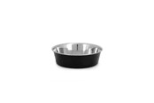 Hunde - Dogman Madskål rustfri Heavy Sort - 369646