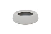 Hunde - Dogman Blød Silikone Anti-Spild Rejseskål Grå 470ml 17x4.5cm - 359469