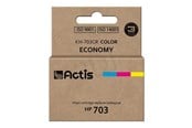 Blæk, Toner & Forbrugsstoffer - Actis standard KH-703CR - colour (cyan magenta yellow) - compatible - remanufactured - ink cartridge - KH-703CR