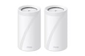 Router & firewall - TP-Link Deco BE85 BE19000 Tri-Band Whole Home Mesh (2-Pack) - Mesh router 802.11a/b/g/n/ac/ax/be (Wi-Fi 7) - DECO BE85(2-PACK)