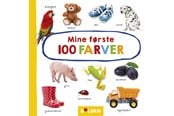 Børnebøger - Mine første 100 farver - Børnebog - Papbog - 9788772055183