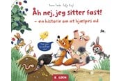 Børnebøger - Åh nej jeg sitter fast! - Børnebog - Papbog - 9788772055176