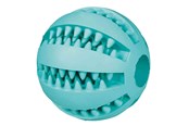 Hunde - Trixie Dog Toy Denta Fun Ball Rubber Mint Flavour 6cm - TX-32880