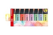 Skrive- og Tegneværktøjer - STABILO BOSS ORIGINAL - highlighter - assorted pastel colours (pack of 8) - 70/8-3