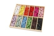 Kreativt Legetøj - Creativ Company Mini Clothespins Coloured 12x24st. - 56449