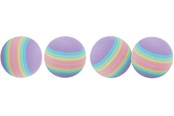 Katte - Trixie Set of Rainbow Balls ø 4 cm - TX4097