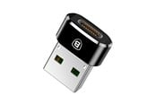 USB kabel - Baseus USB-C to USB-A adapter - black - CAAOTG-01