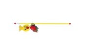 Katte - Trixie Playing Rod with Smiley 50cm assorted colours - TX45797