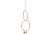 Fuglelegetøj - Trixie Rope rings ø 16 cm - TX51690