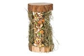 Kanin & gnaver - Trixie Wooden Tower with Mountain Meadow Hay 13 × 17 × 13 cm 110 g - TX60198