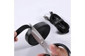 Netværkstilbehør - Baseus Rainbow Circle Velcro Straps 3m Black - ACMGT-F01
