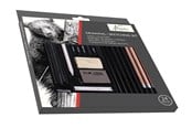 Kreativitet & Hobbyartikler - Nassau Tegnesæt, 24 dele. - AR0217/GE