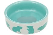 Kanin & gnaver - Trixie Keramikskål til smådyr Assorterede farver Hamstere 80ml 8cm - TX60731