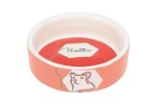 Kanin & gnaver - Trixie Ceramic Bowl hamster 90 ml/ø 8 cm assorted colours - TX60734