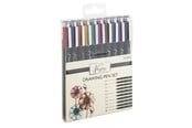 Kreativitet & Hobbyartikler - Nassau Fineliners, Drawing Pens, COLOR - AR0826/GE