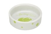 Kanin & gnaver - Trixie Ceramic Bowl hamster 90 ml/ø 8 cm assorted colours - TX60737