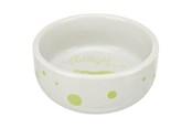 Kanin & gnaver - Trixie Ceramic Bowl guinea pig 250 ml/ø 11 cm assorted colours - TX60738