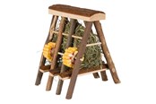Kanin & gnaver - Trixie Hay Manger with Hay 17 × 20 × 17 cm. - TX60773
