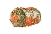 Kanin & gnaver - Trixie Hay Bale with Pumpkin and Carrot ø 10 × 18 cm 200g - TX60793