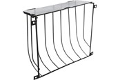 Kanin & gnaver - Trixie Screw-On Hay Manger 22x16x6 cm black - TX60895