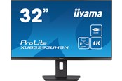 Skærm - 32" iiyama XUB3293UHSN-B5 - 3840x2160 (4K) - 60Hz - IPS - 65W USB-C - KVM switch - XUB3293UHSN-B5