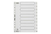 Lommer, Omslag & Registre - Oxford ELBA StrongLine - divider - for A4 - white - 175110-01