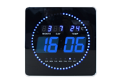 Boligindretning - Unilux Flo LED ur, sort - 400124566