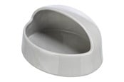 Kanin & gnaver - Trixie Sand bath degus/hamster ceramic 20 × 10 × 16 cm grey - TX63009