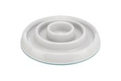 Hunde - Trixie Slow Feeding bowl plastic/TPR 0.45 l/ø 23 cm grey - TX25029