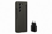 Mobil - Andet Tilbehør - Samsung Galaxy Z Fold5 Starter Pack (Slim S-pen Case + TA800 Charger) - EF-OF94KKBEGWW