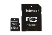 Hukommelseskort - Intenso microSD UHS-I Performance - 90MB/s - 512GB - 3424493