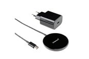 Mobil - Adaptere & Opladere - Intenso Magnetic Wireless Charger MB1 black - 7410710
