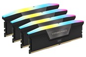 RAM - Corsair Vengeance RGB DDR5-6000 - 64GB - CL36 - Quad Channel (4 pcs) - Intel XMP - Sort med RGB - CMH64GX5M4B6000C36