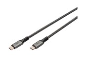 USB kabel - DIGITUS - USB-C cable - 24 pin USB-C to 24 pin USB-C - 1 m - DB-300443-010-S