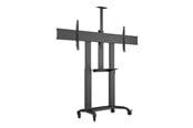 Vægbeslag, AV-Beslag & AV-Møbler - Multibrackets M cart - motorised - for LCD display / touchscreen - public floorstand wide VESA - black - Maks 135 kg - Maks størrelse 110" - 7350105215056