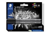 Skrive- og Tegneværktøjer - Staedtler STAEDTLER Pigment Pen, intens sort, 2 stk - 376-99 BK2