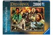 Puslespil - Ravensburger Lord Of The Rings Return of the King 2000p Blok - 10217293
