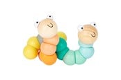 Figur - Small Foot - Wooden Motor Skills Caterpillar Paste - 11772