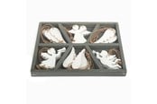 Kreativt Legetøj - Small Foot - Wooden Christmas Hangers Angel 18pcs - 10542