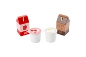 Trælegetøj - Small Foot - Wooden Play Food Dairy 4dlg. - 11440