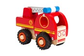 Legetøjsbil - Small Foot - Wooden Fire Truck with Ladder - 11075
