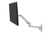 Skærmholder - Ergotron LX Wall Monitor Arm - White - 45-243-216