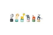 Trælegetøj - Small Foot - Wooden Print Figure Wild Animals Set - 7924