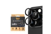 Mobil - Beskyttelsesglas - PanzerGlass Hoops™ Camera Lens Protector iPhone 15 Pro | 15 Pro Max | Black Metal - PANZER1139